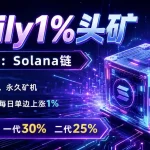 solana daily1%挖矿